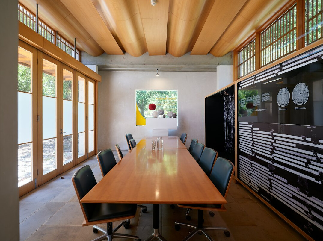 corporate boardroom meeting