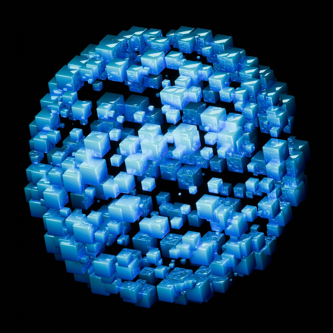 blockchain technology visualization